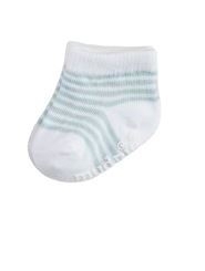 Blue Baby Socks, 6 Asst.