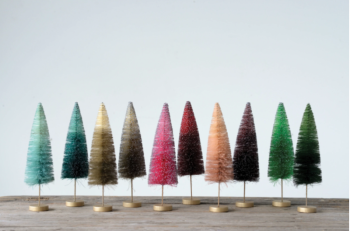 Ombre Bottle Brush Trees