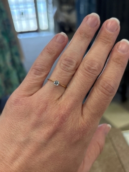 Aquamarine Ring