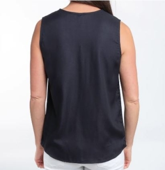 Casey V-Neck Sleeveless Tank Top Blouse