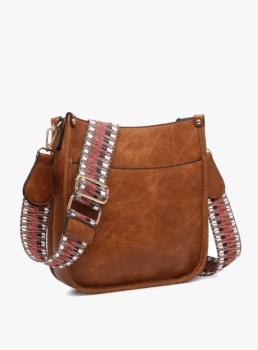 Chloe Crossbody- Brown