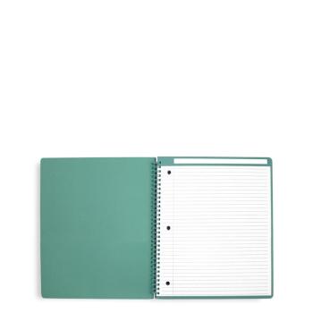Citrus Paisley Notebook with Pocket