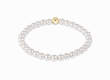 Classic Pearl 5mm Bead Bracelet