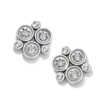 Constella Cluster Post Earrings