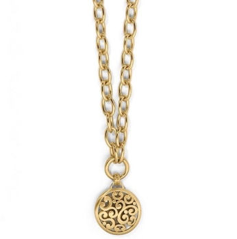 Contempo Medallion Charm Necklace