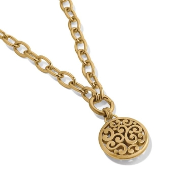 Contempo Medallion Charm Necklace