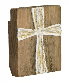 Reclaimed Wood Block Art