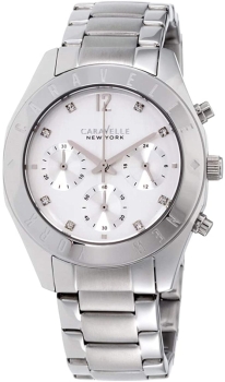 New York Women's Quartz Stainless Steel Dress Watch 43L190