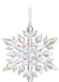 Glacier Snowflake Ornaments