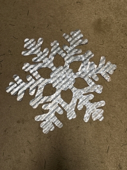 Metal Snowflake Ornaments