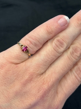 Ruby Heart Ring