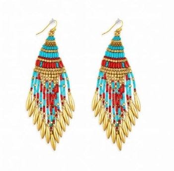 Dream Flow Beaded Earrings