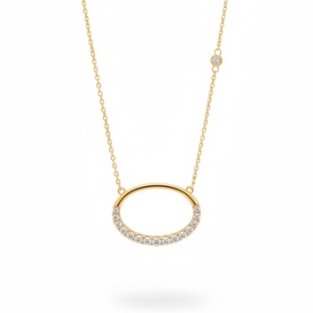 Diamond Horizon Necklace