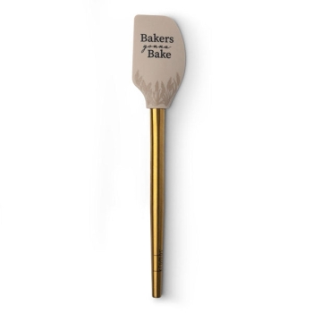 Elements Spatula w/ Metallic Gold Handle