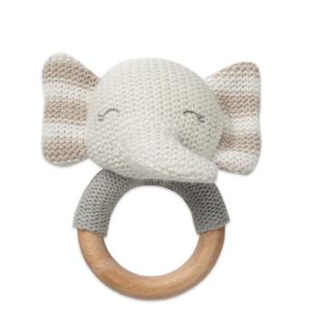 Elephant Teething Rattle