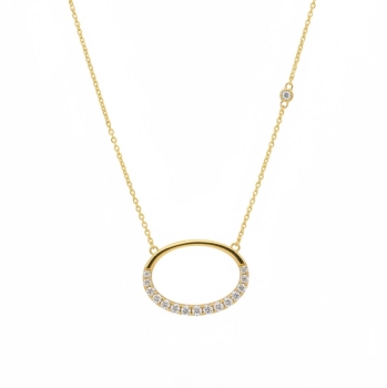 Diamond Horizon Necklace