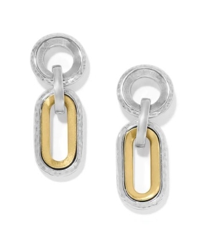 Ferrara Medici Two Tone Earrings