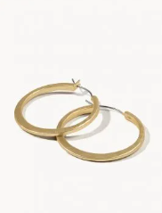 Textured Hoop Earrings