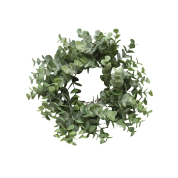 Grey Eucalyptus Mini Wreath 10.5