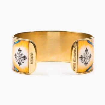 Holy Family Everlasting Heart of God Cuff Bracelet