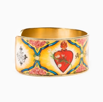 Holy Family Everlasting Heart of God Cuff Bracelet