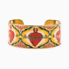 Holy Family Everlasting Heart of God Cuff Bracelet