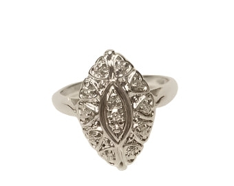 Sterling Silver Princess Ring