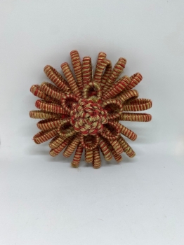 Jute Flower Clip Ornament