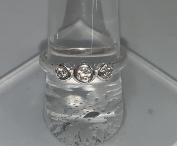 Three Stone Promise Ring