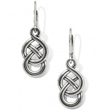 Interlock Braid Petite Leverback Earrings
