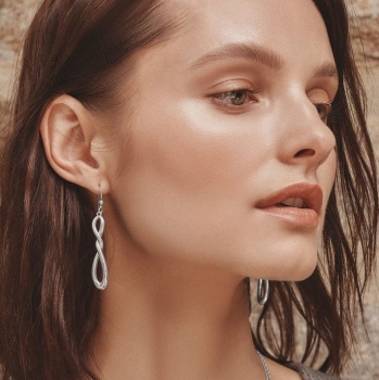 Interlok Twist French Wire Earring