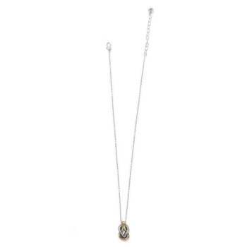 Interlock Harmony Two Tone Necklace