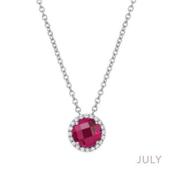 July Birthstone Necklace