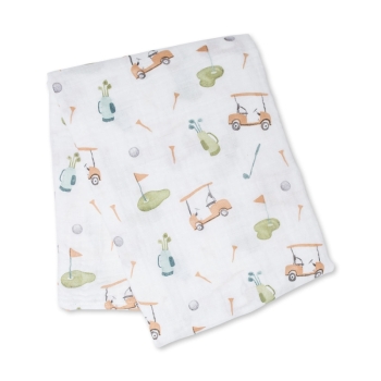 Lulujo Golf Cotton Swaddle