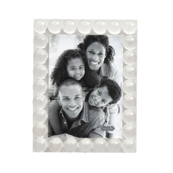 Large Beaded Acrylic Frame