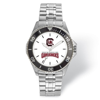 Men's Stainless Steel South Carolina Gamecock Watch