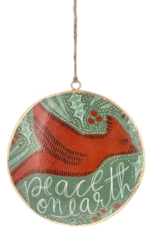 Holiday Icon Ornaments, 4 asst