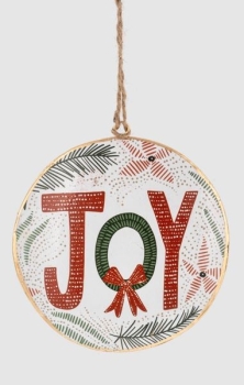 Holiday Icon Ornaments, 4 asst