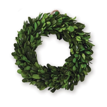 Preserved Boxwood Wreath 8 inch