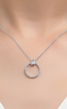 Open Circle Necklace