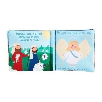 Nativity Plush with Book