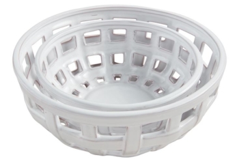 Nested Basket Weave Bowls
