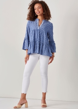 Nordic Peasant Top