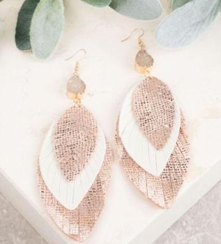 Nothing Better Earrings - Rose Gold