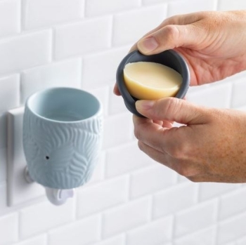Ocean Palm Flip Dish Pluggable Fragrance Warmer