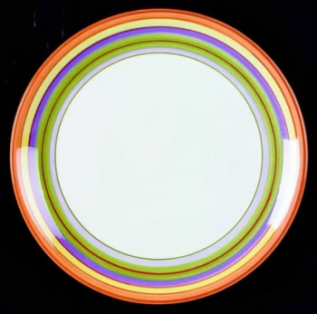 Orange Splash Dinner Plate by Dansk