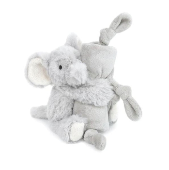 Ozzy Elephant Knotted Security Blankie