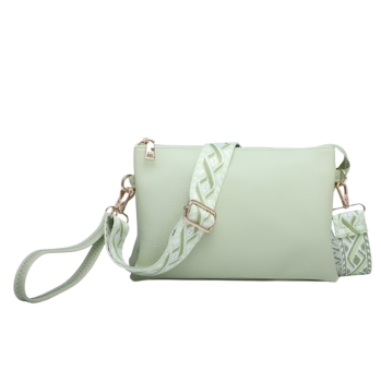 Izzy Crossbody- Pale Lime