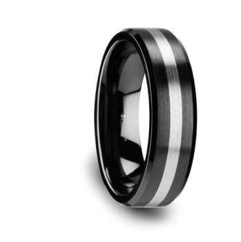 Phoenix Ceramic Men's Wedding Band