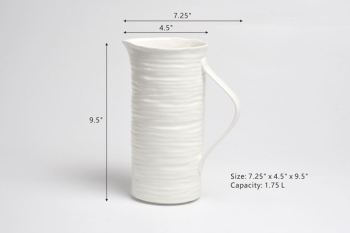 Le Blanc Collection- Pitcher